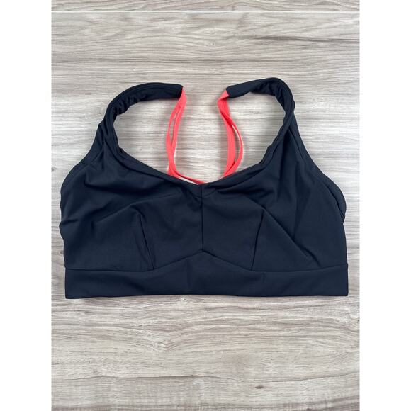 Savage X Fenty Sport Strap It Up Low Impact Sports Bra Black Pink Large - Picture 4 of 9